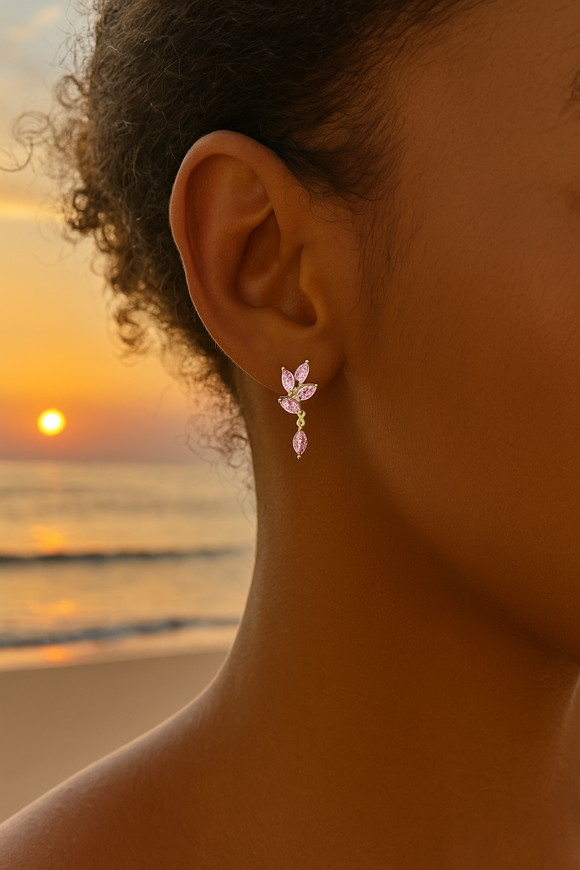 Hadid Blush earrings