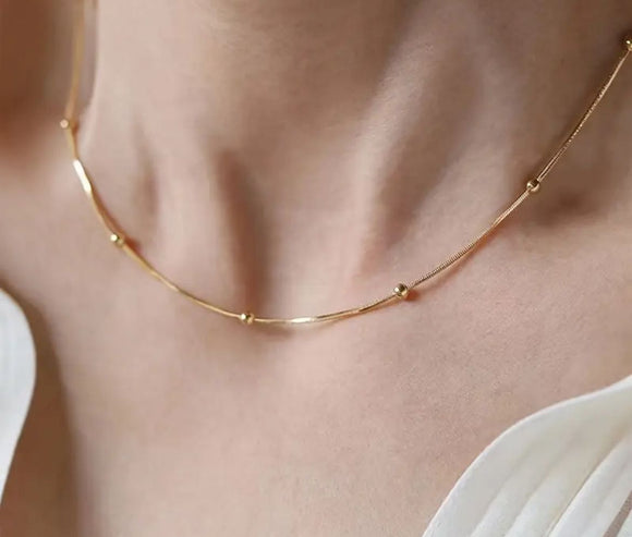 The Stacia Beaded Choker