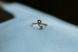 The Initial Diamond Ring